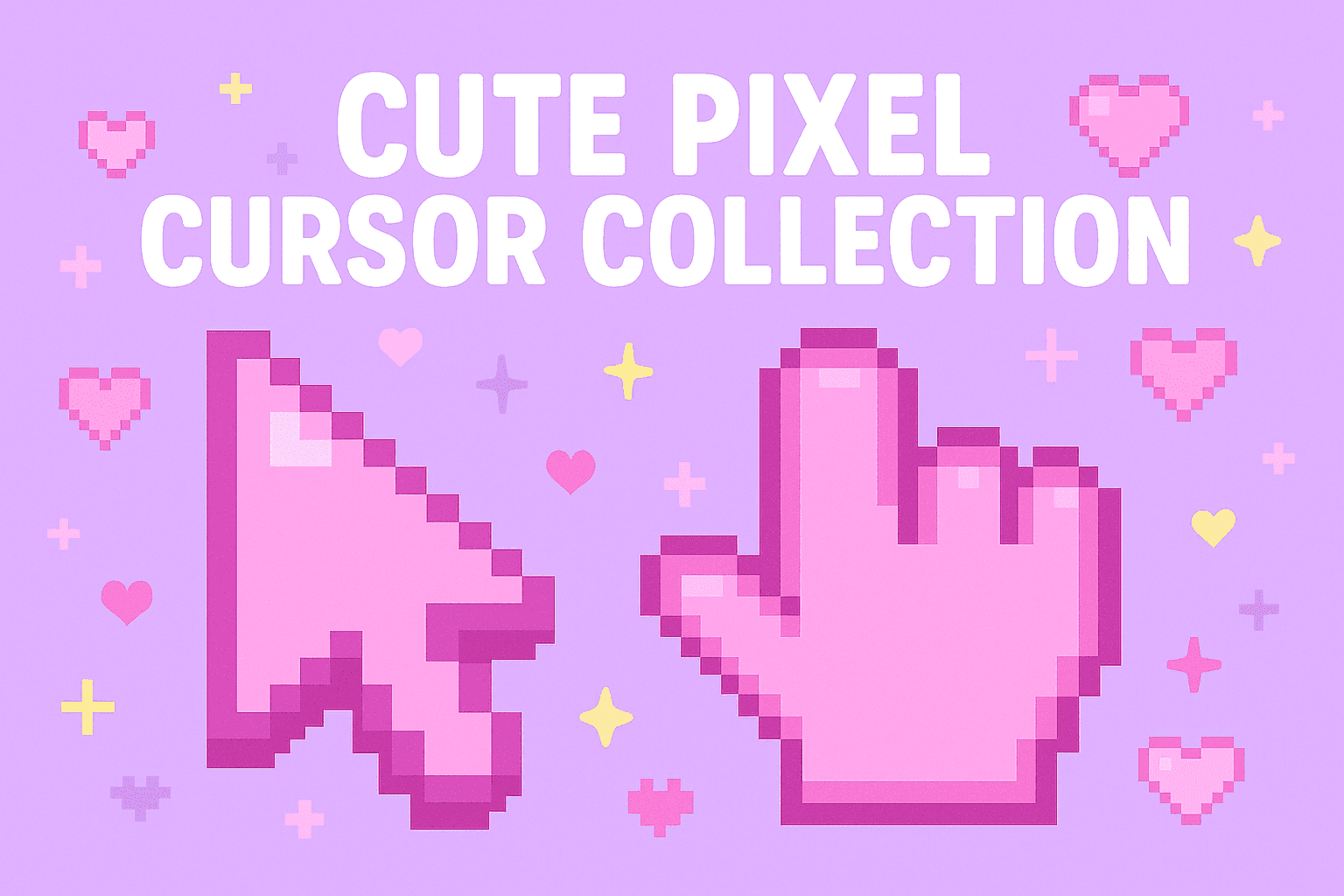 Images for the cursor collection: Cute Pixel Cursor Collection for Chrome