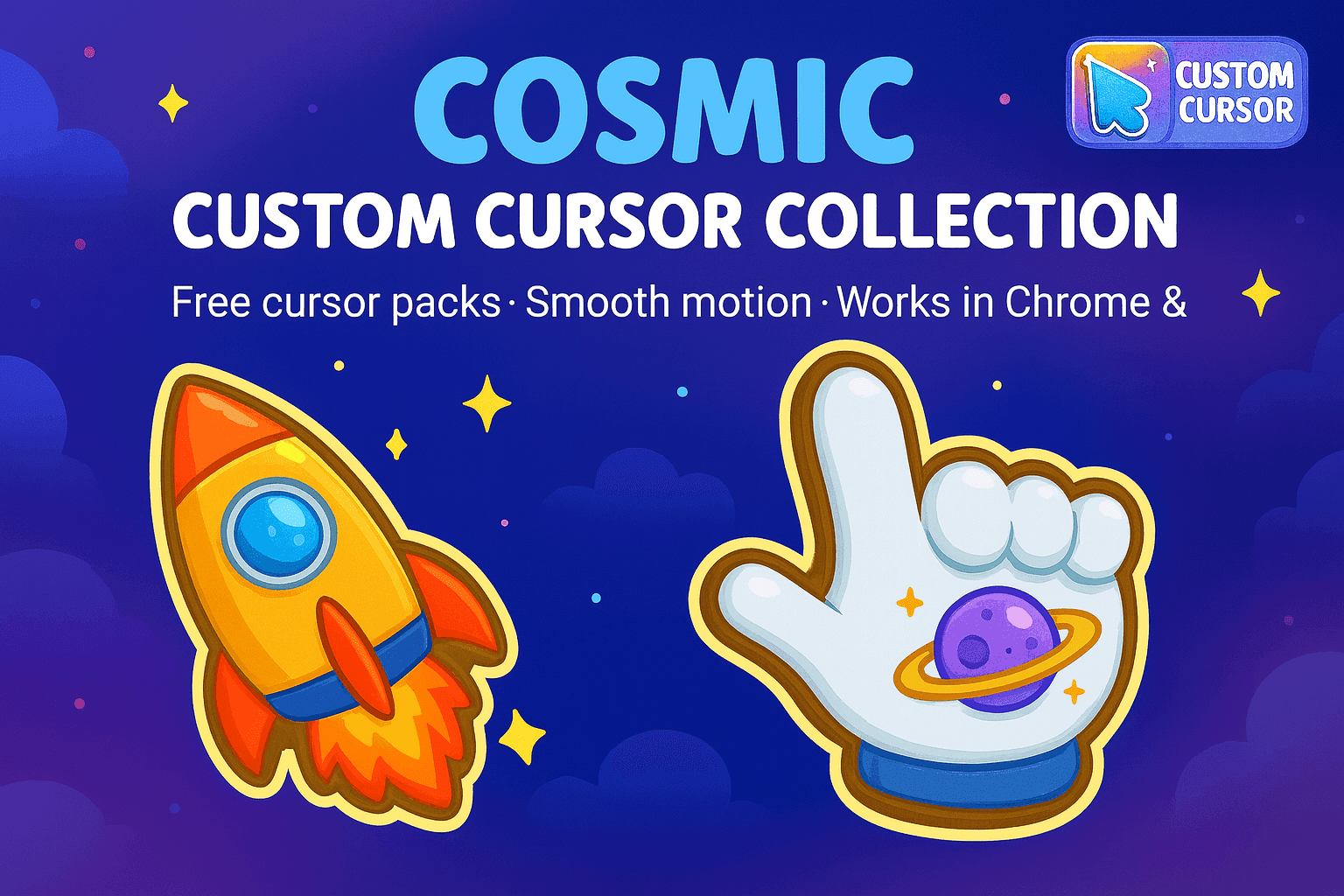 Images for the cursor collection: Cosmic Cursors Collection - Space Exploration