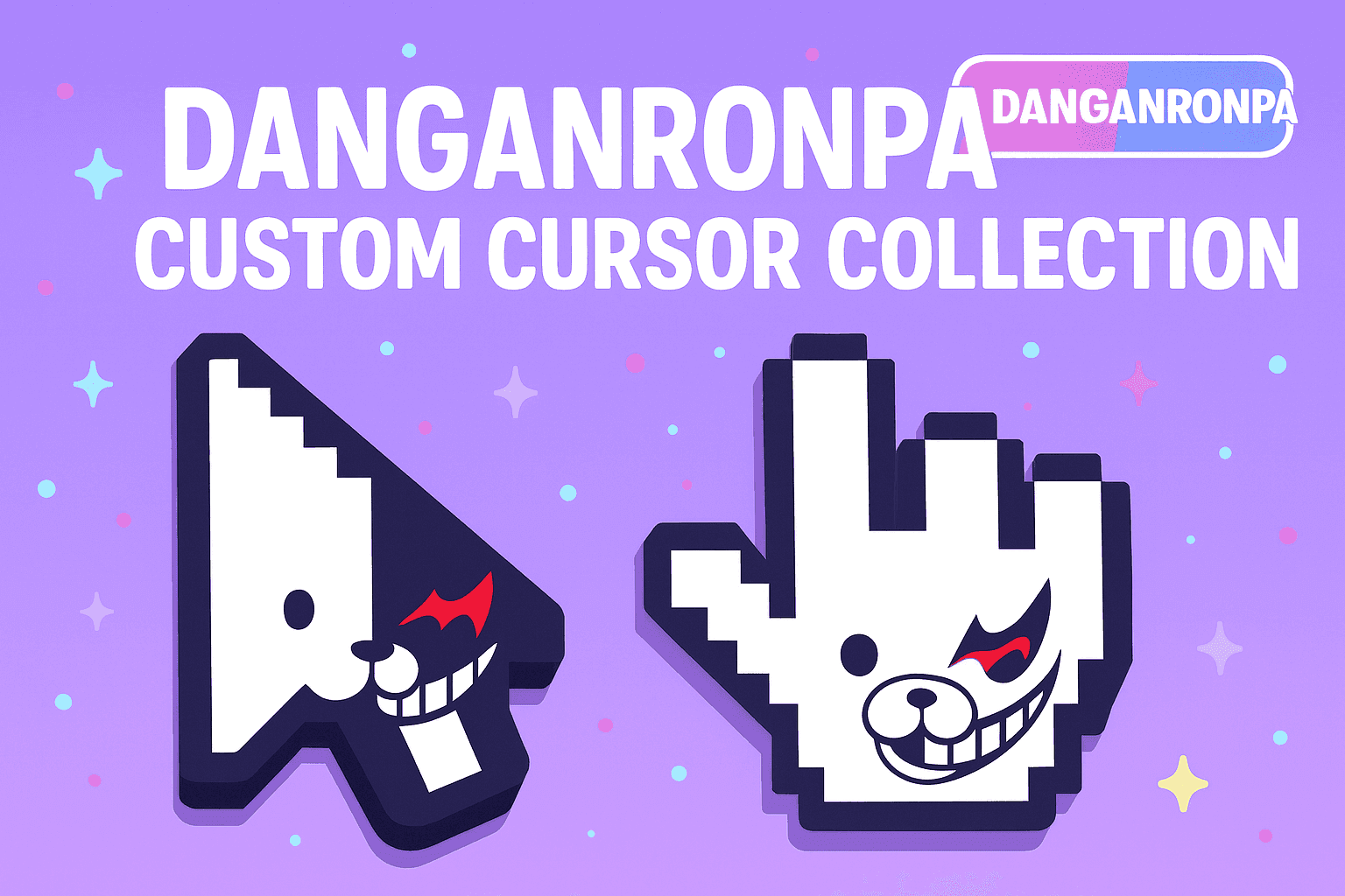 Images for the cursor collection: Danganronpa Custom Cursor Collection