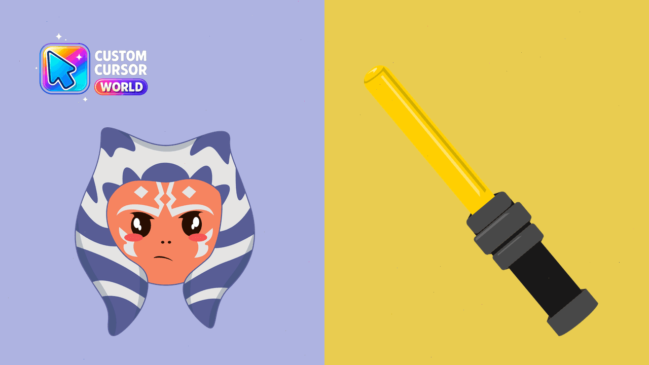 Прев'ю курсор-паку: Ahsoka Tano Custom Cursor Pack