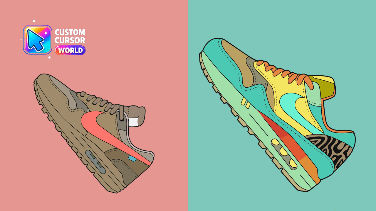 Прев'ю курсор-паку: Custom Cursor Pack - Air Max Inspired Designs