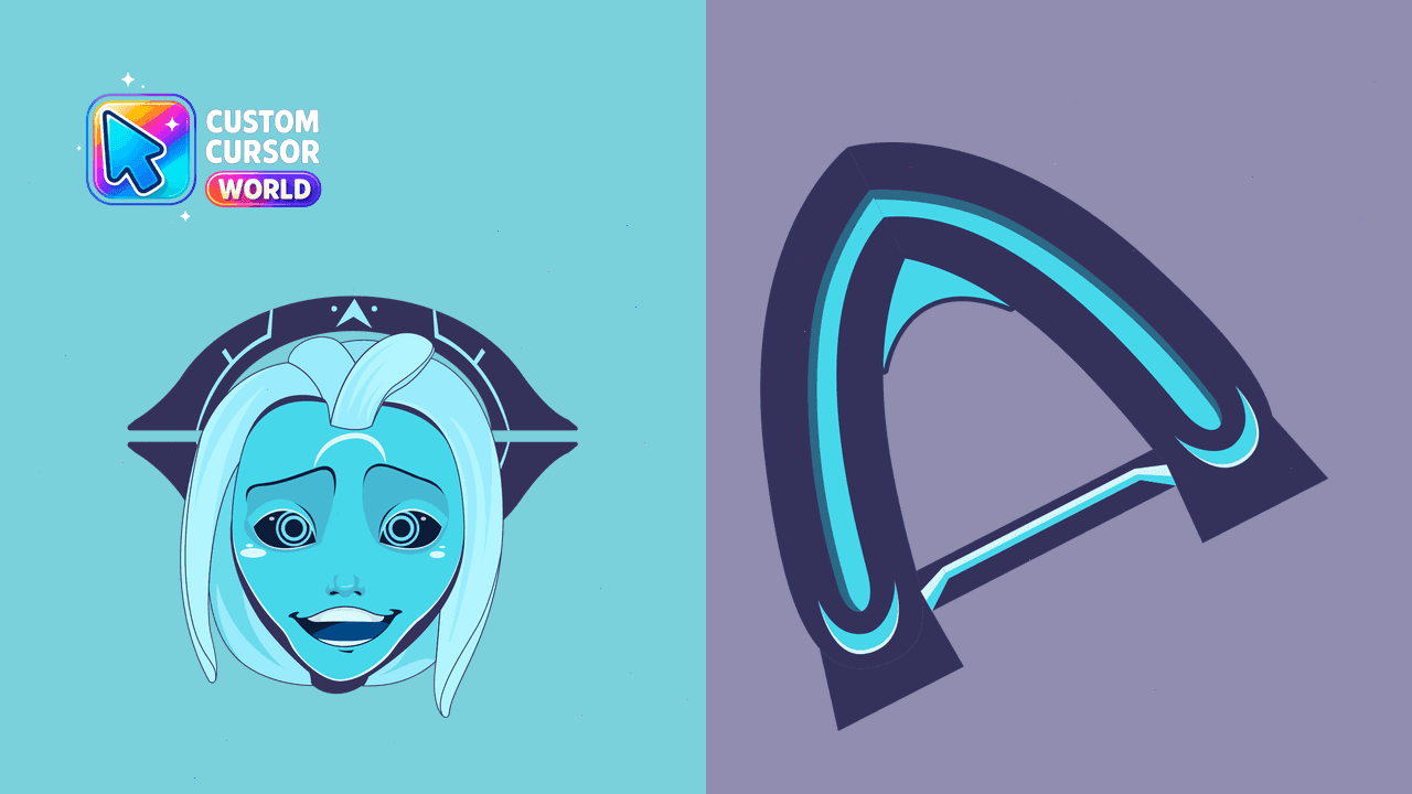 Прев'ю курсор-паку: Aja Tarron Custom Cursor Pack for Chrome & Edge