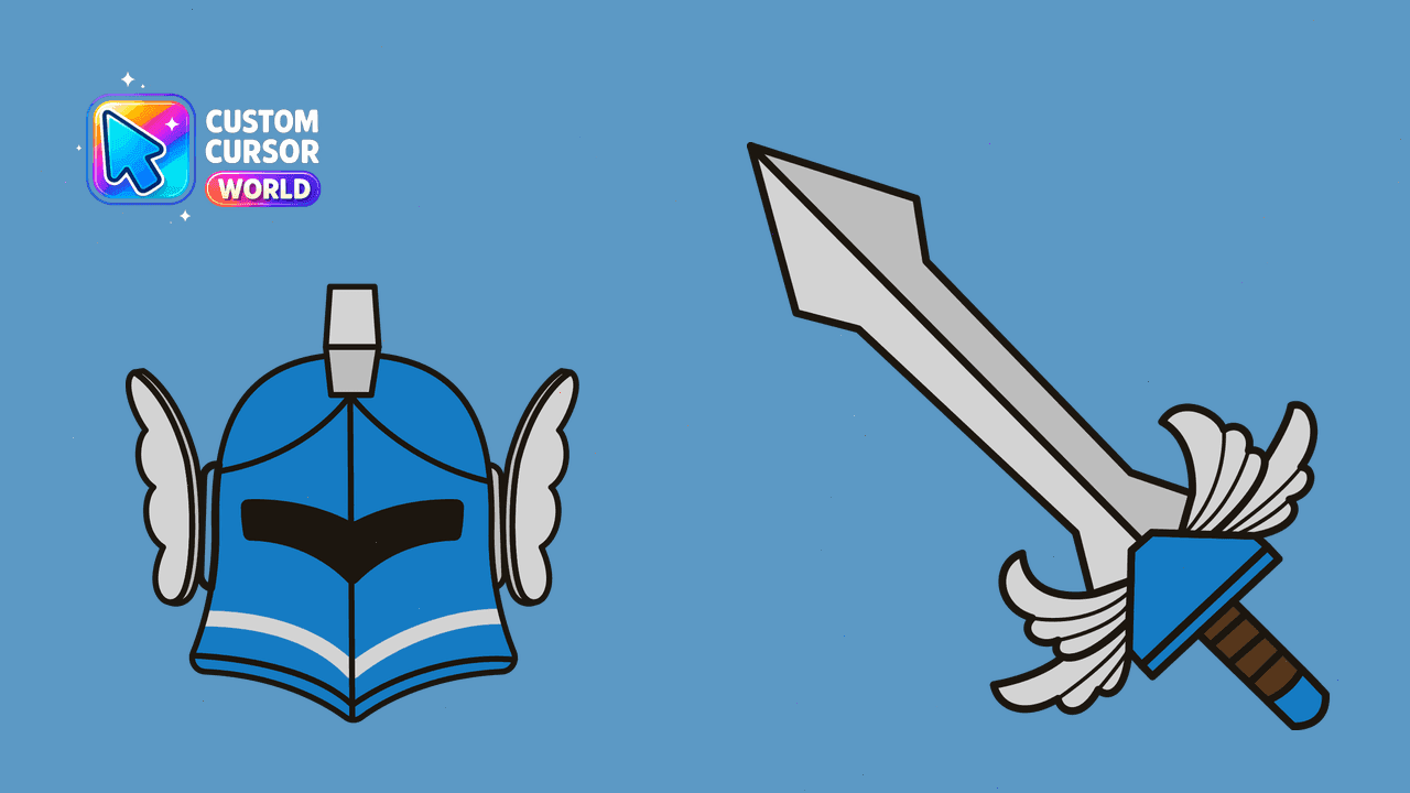 Прев'ю курсор-паку: Custom Alar Knight Cursor Pack for Chrome and Edge