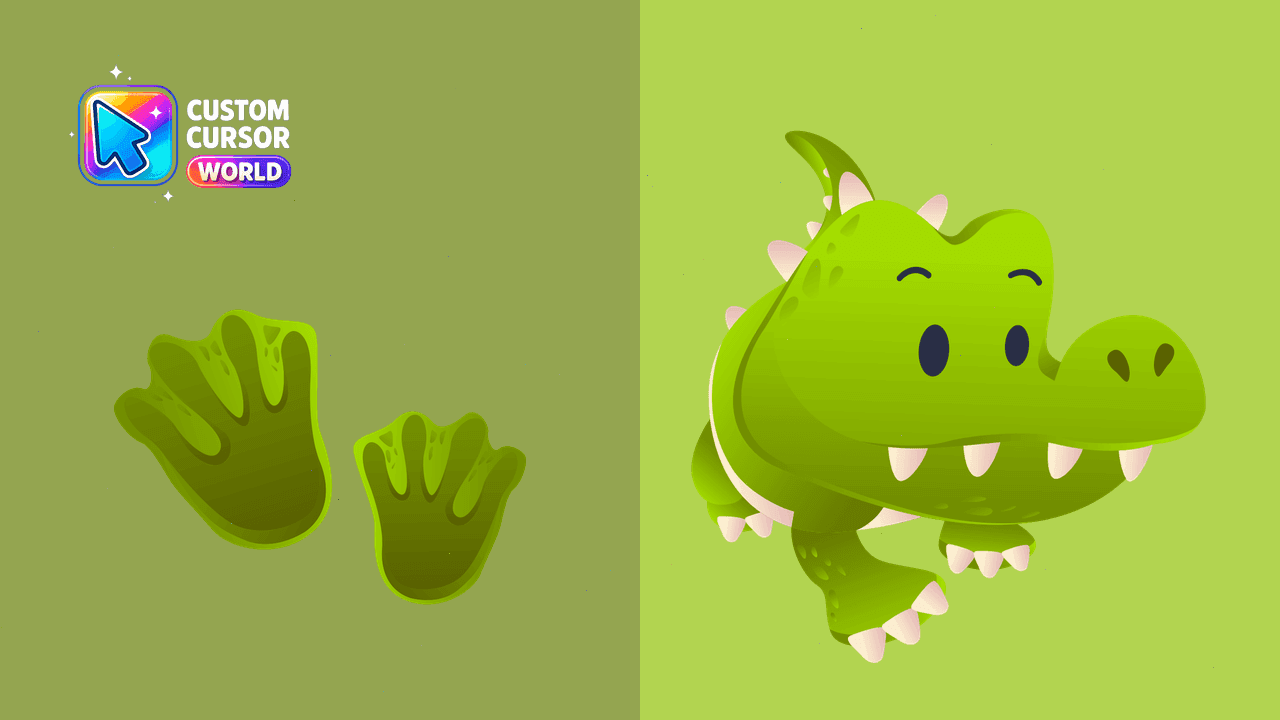Прев'ю курсор-паку: Custom Alligator Cursor Pack