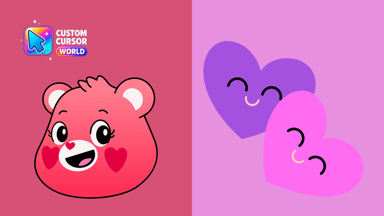 Прев'ю курсор-паку: Custom Cursor Pack - Always There Bear