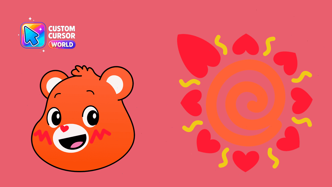 Прев'ю курсор-паку: Custom Cursor Pack - Amigo Bear for Chrome and Edge