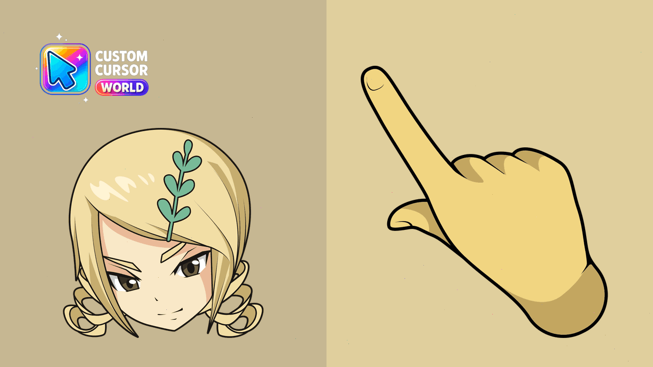 Прев'ю курсор-паку: Custom Cursor Amira Pack for Edens Zero
