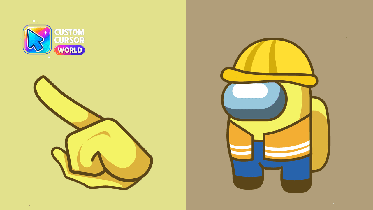 Прев'ю курсор-паку: Builder Cursor Pack for Among Us