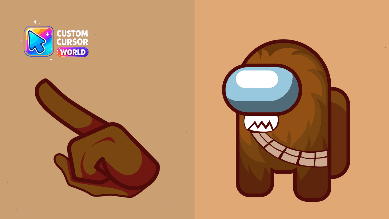 Прев'ю курсор-паку: Custom Chewbacca Cursor Pack