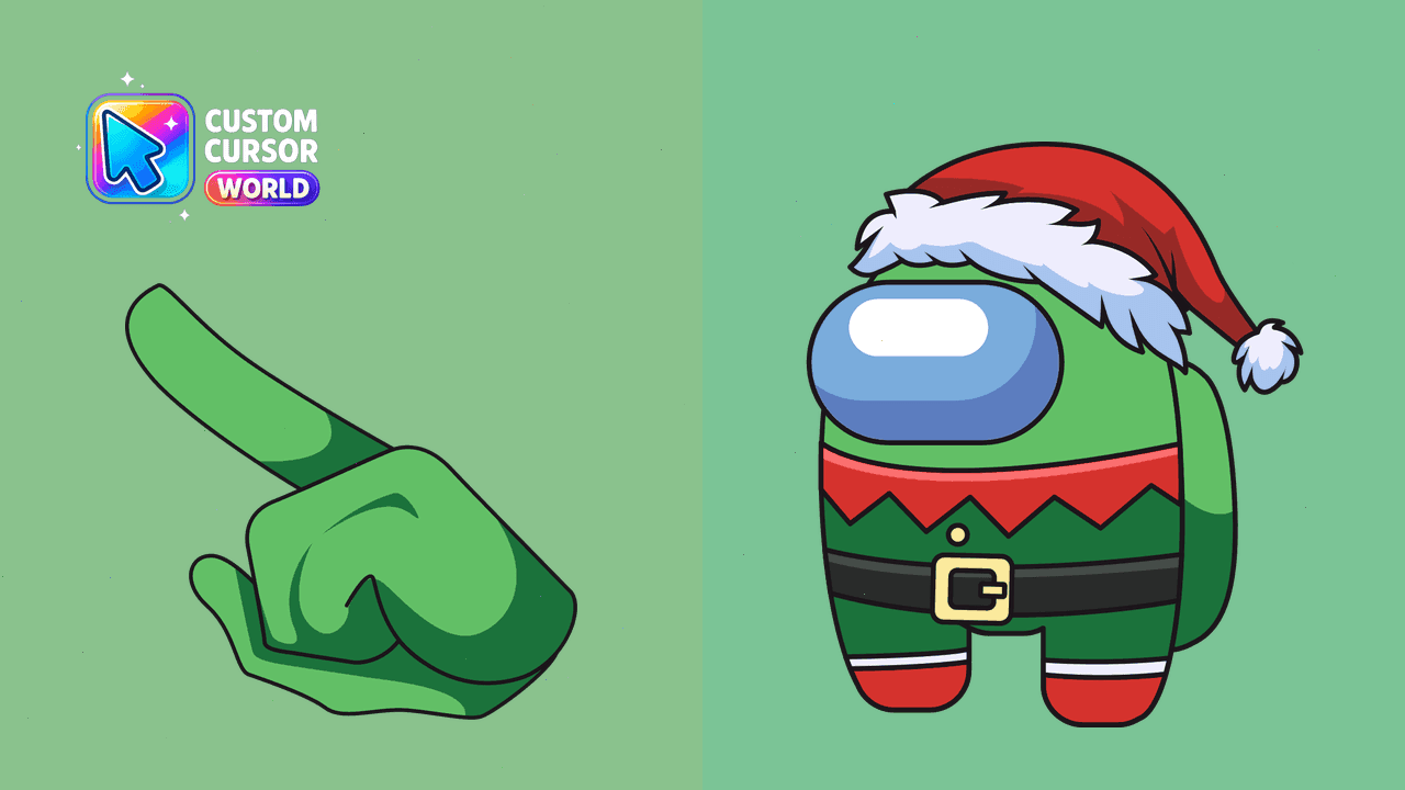 Прев'ю курсор-паку: Custom Elf Cursor Pack - Among Us Edition