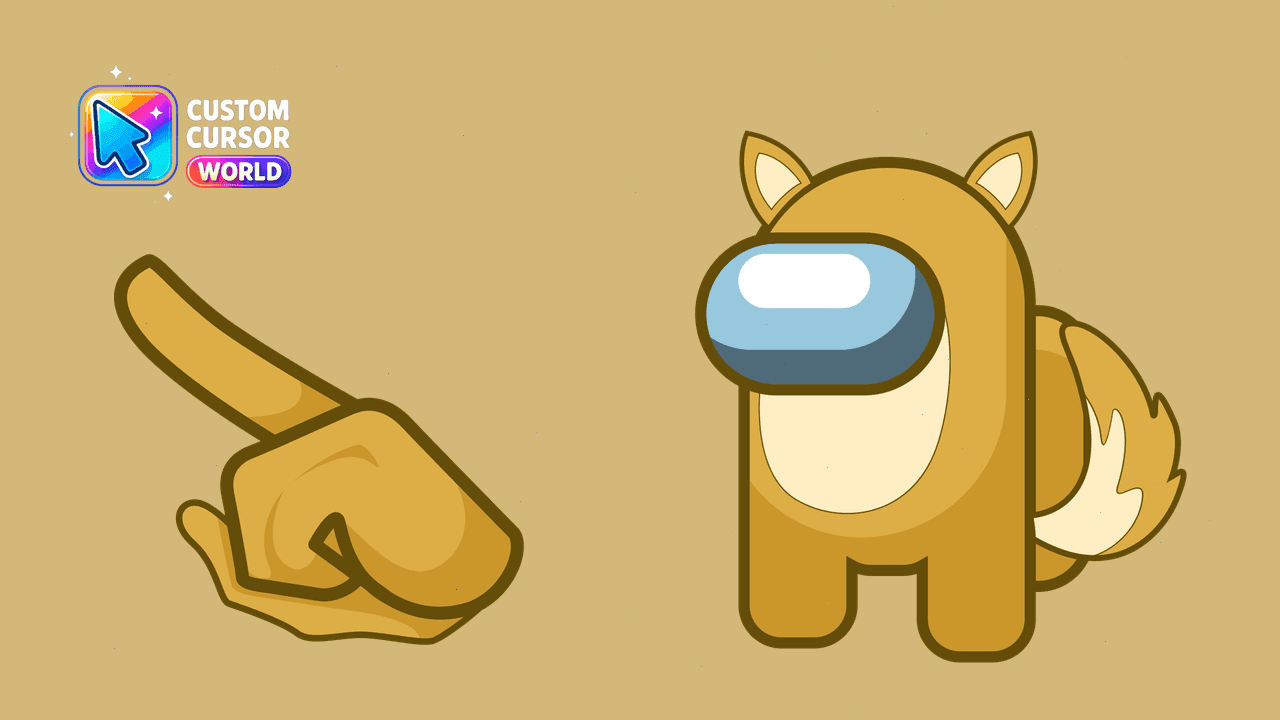 Прев'ю курсор-паку: Custom Fox Cursor Pack for Chrome & Edge