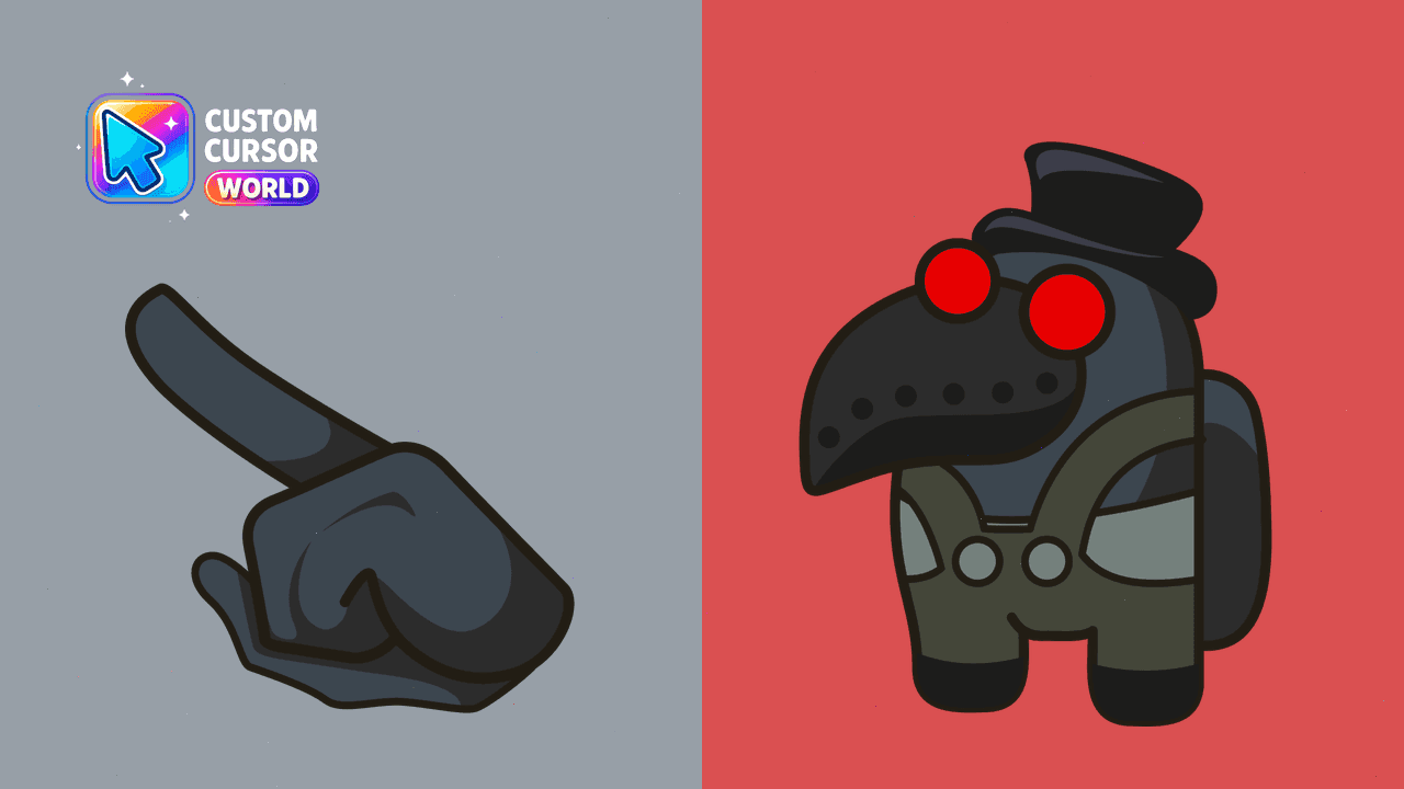 Прев'ю курсор-паку: Plague Doctor Custom Cursor Pack