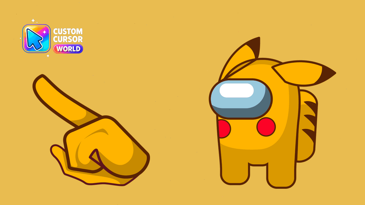Прев'ю курсор-паку: Pokemon Custom Cursor Pack - Among Us Skin