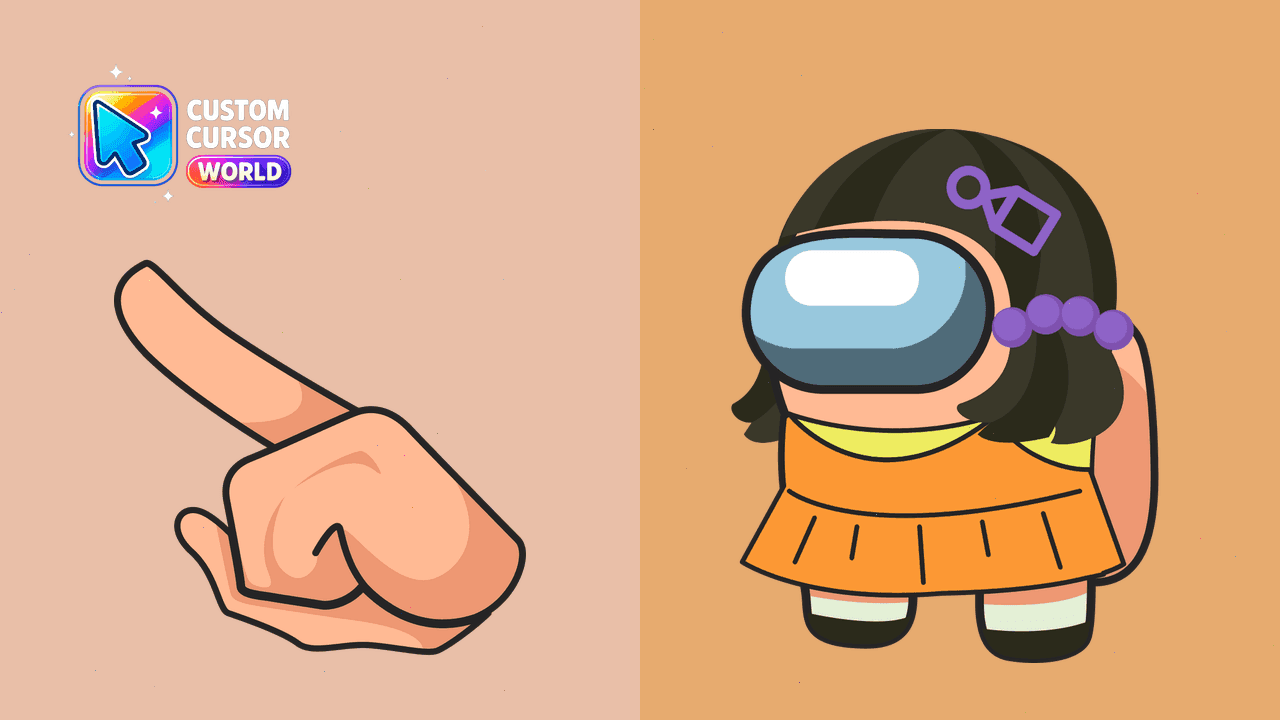Прев'ю курсор-паку: Squid Game Killer Cursor Pack for Chrome and Edge