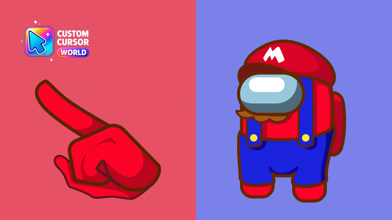 Прев'ю курсор-паку: Super Mario Custom Cursor Pack
