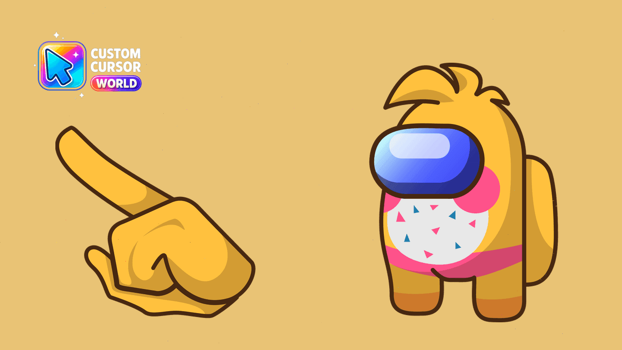 Прев'ю курсор-паку: Custom Chica Cursor Pack for Chrome & Edge