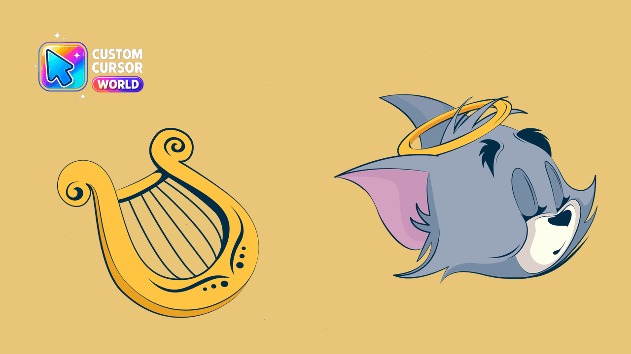 Прев'ю курсор-паку: Custom Tom & Jerry Cursor Pack for Chrome