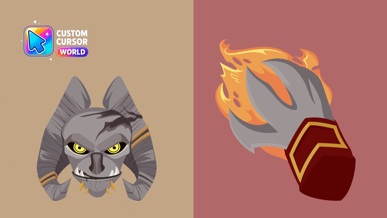 Прев'ю курсор-паку: Custom Angor Rot Cursor Pack for Chrome and Edge