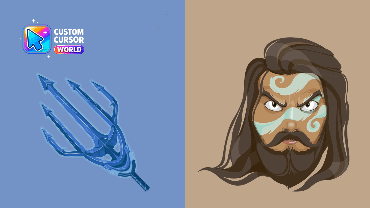 Прев'ю курсор-паку: Aquaman Anger Cursor Pack