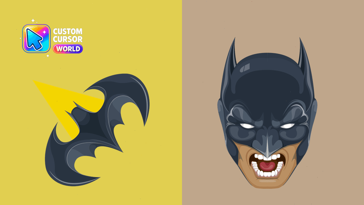Прев'ю курсор-паку: Batman Custom Cursor Pack
