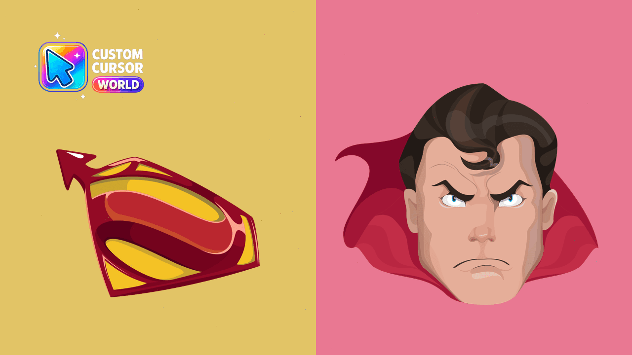 Прев'ю курсор-паку: Rageful Superman Cursor Pack