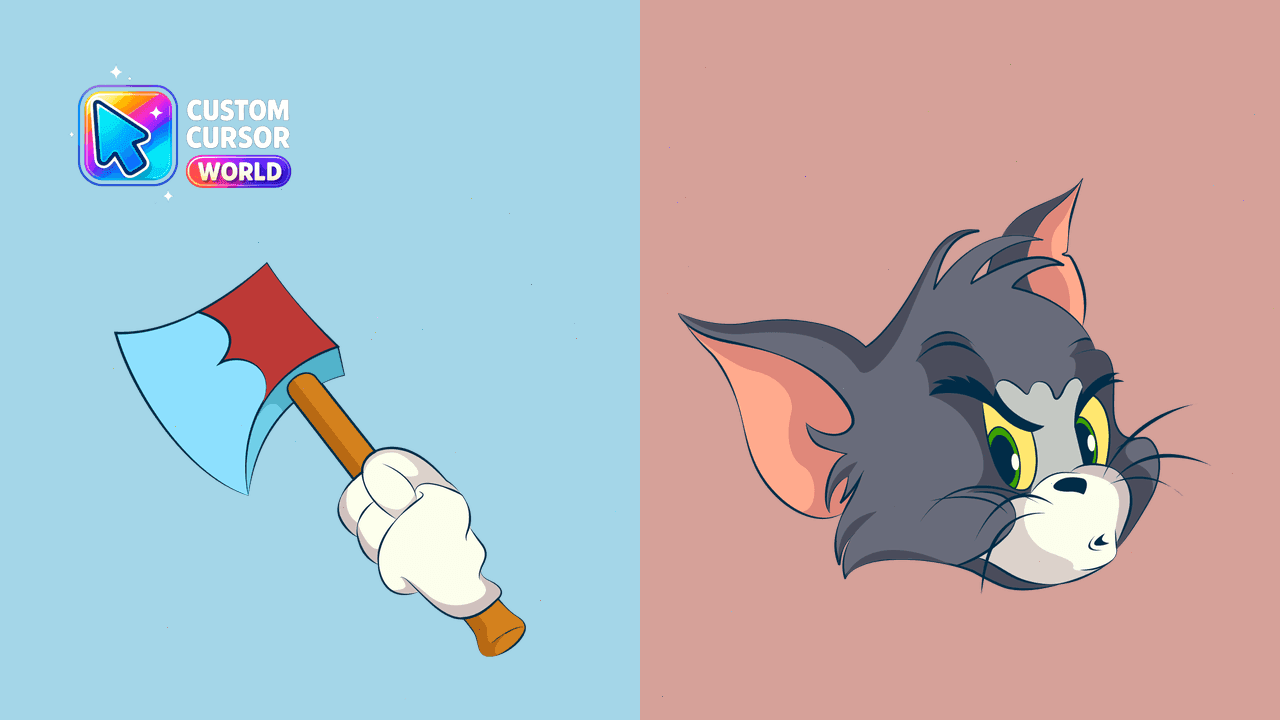 Прев'ю курсор-паку: Angry Tom Cursor Pack for Chrome & Edge