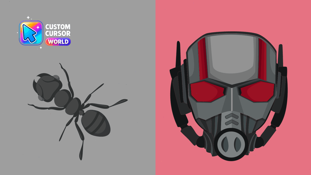 Прев'ю курсор-паку: Ant-Man Custom Cursor Pack