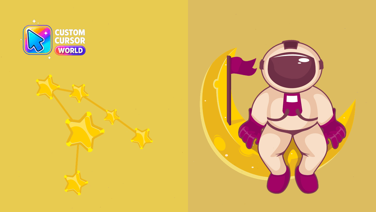 Прев'ю курсор-паку: Astronaut Cursor Pack