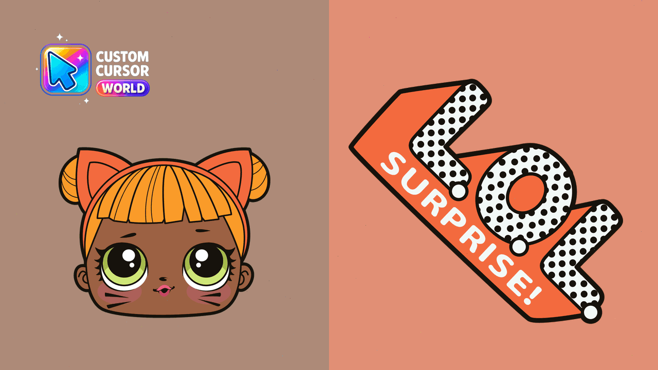 Прев'ю курсор-паку: Baby Cat Custom Cursor Pack for Chrome and Edge