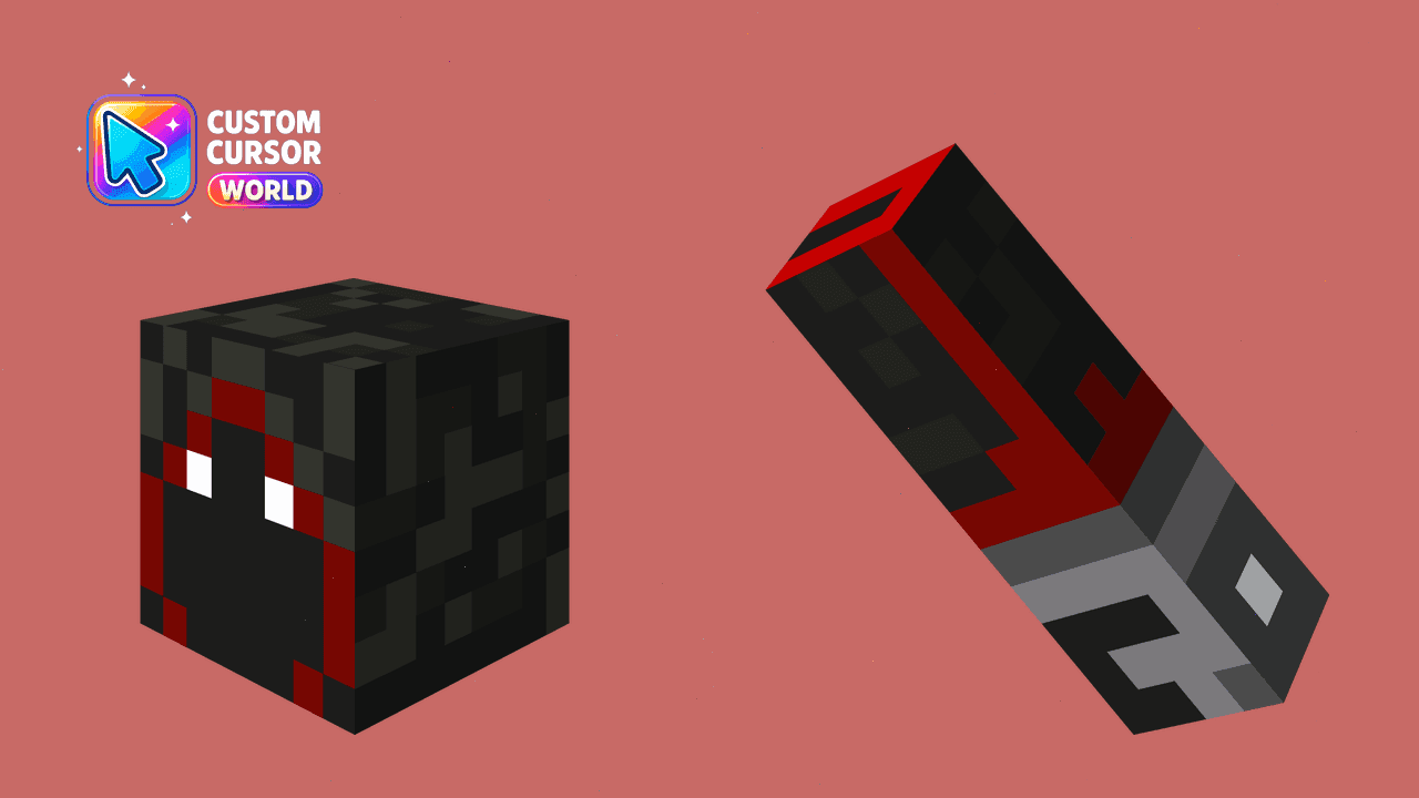 Прев'ю курсор-паку: Minecraft-Style Cursor Pack