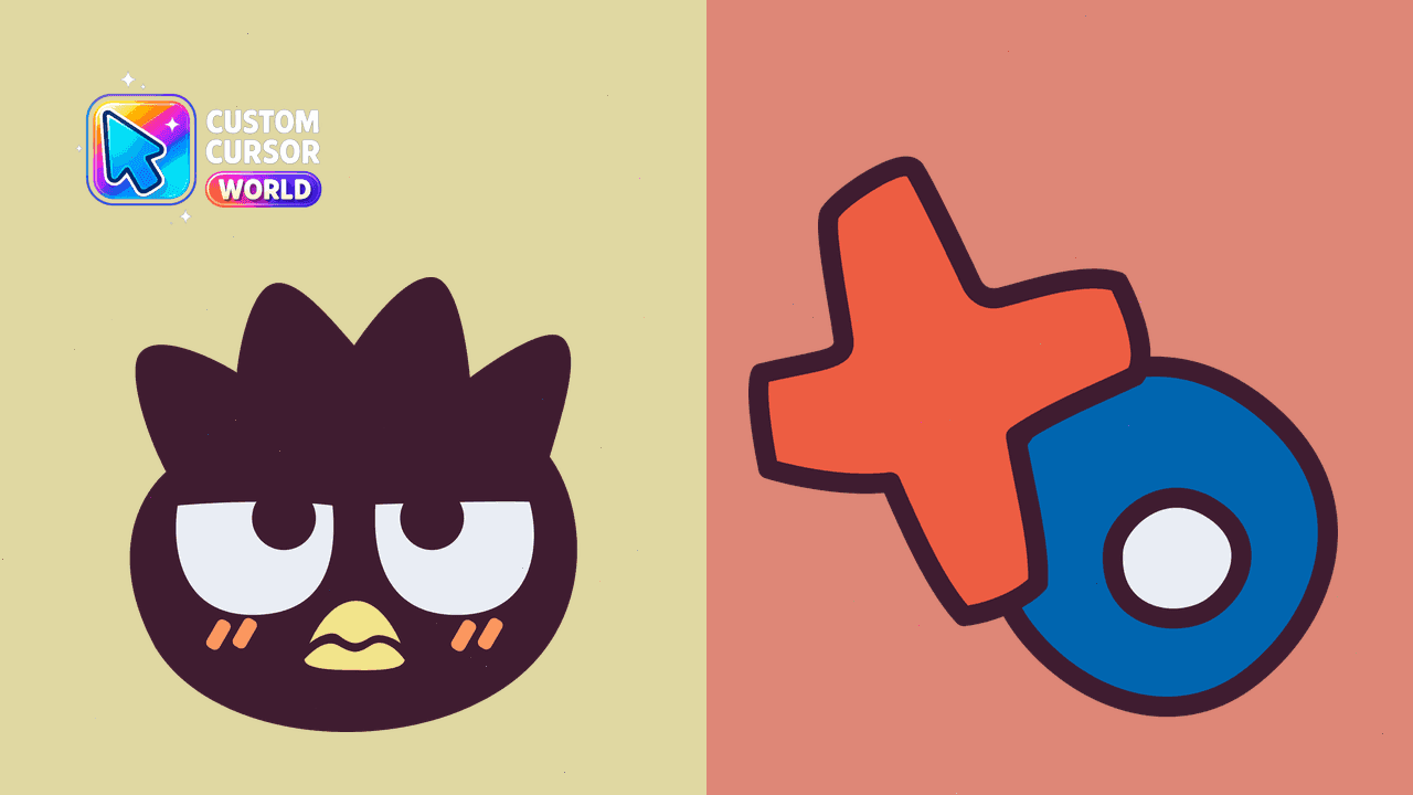 Прев'ю курсор-паку: Badtz-Maru Custom Cursor Pack for Chrome & Edge