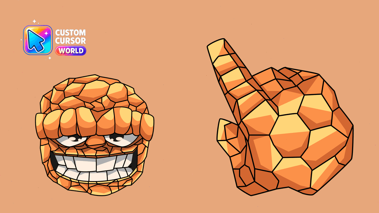 Прев'ю курсор-паку: Superhero Cursor Pack - Ben Grimm for Chrome