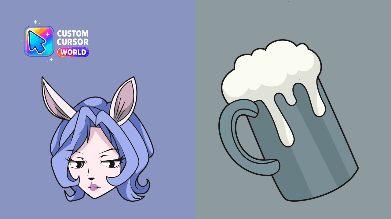 Прев'ю курсор-паку: Custom Cursor Pack - Bernadette Anime Series Edition