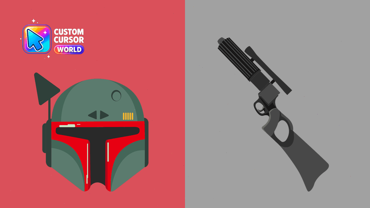 Прев'ю курсор-паку: Star Wars Boba Fett Custom Cursor Pack