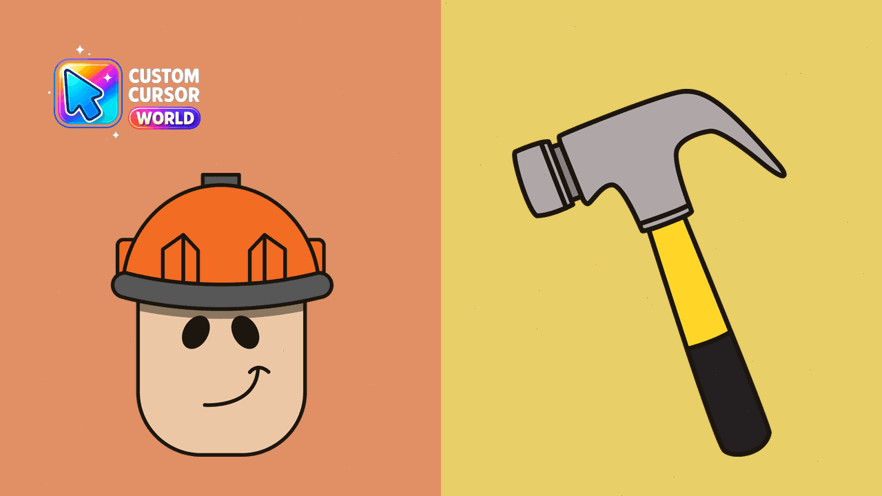 Прев'ю курсор-паку: Builderman Custom Cursor Pack for Chrome & Edge