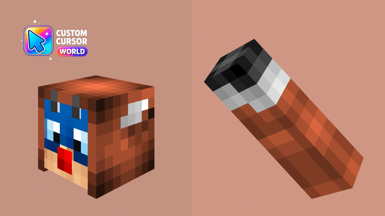 Прев'ю курсор-паку: Custom Minecraft Cursor Pack