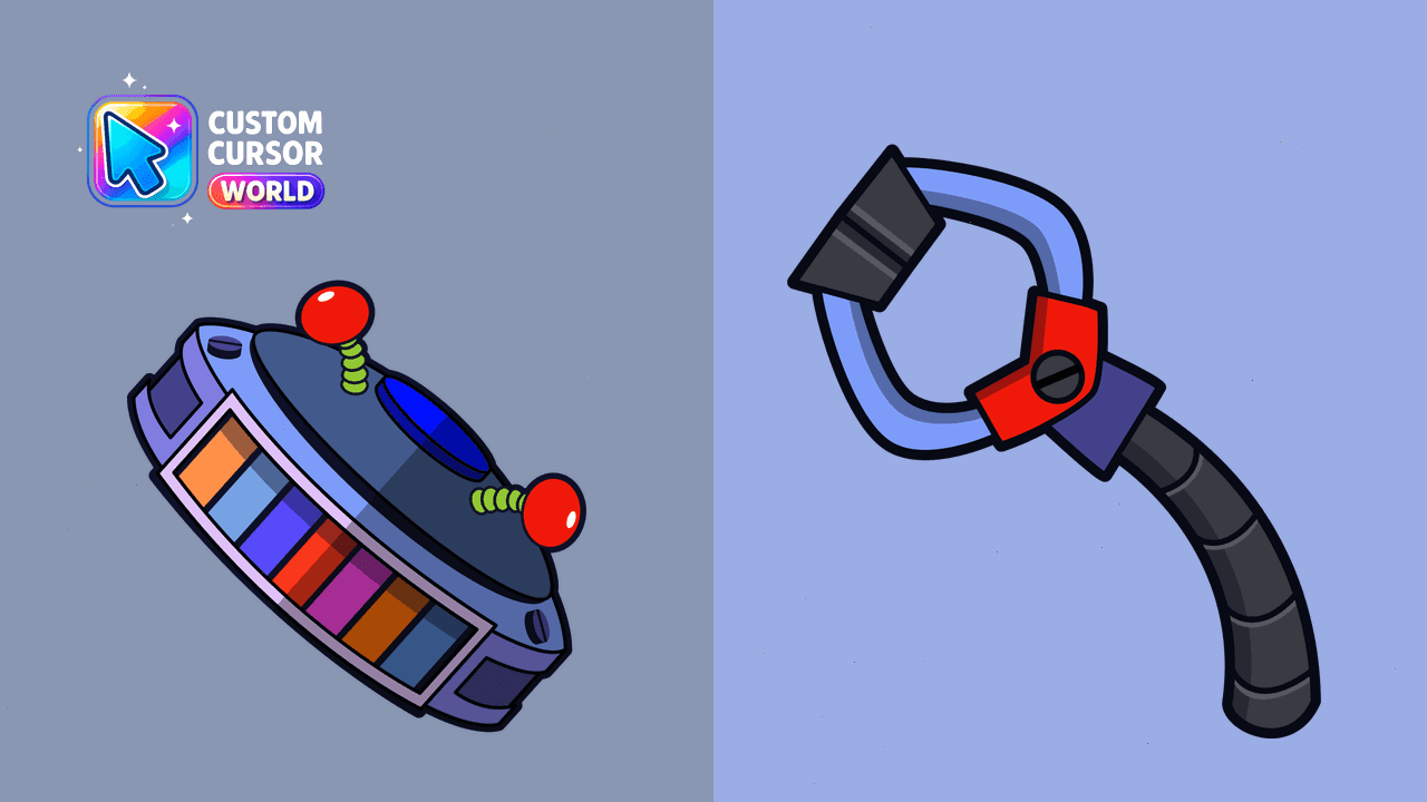 Прев'ю курсор-паку: Custom Cursor Pack - Candy Cadet from Five Nights at Freddy'