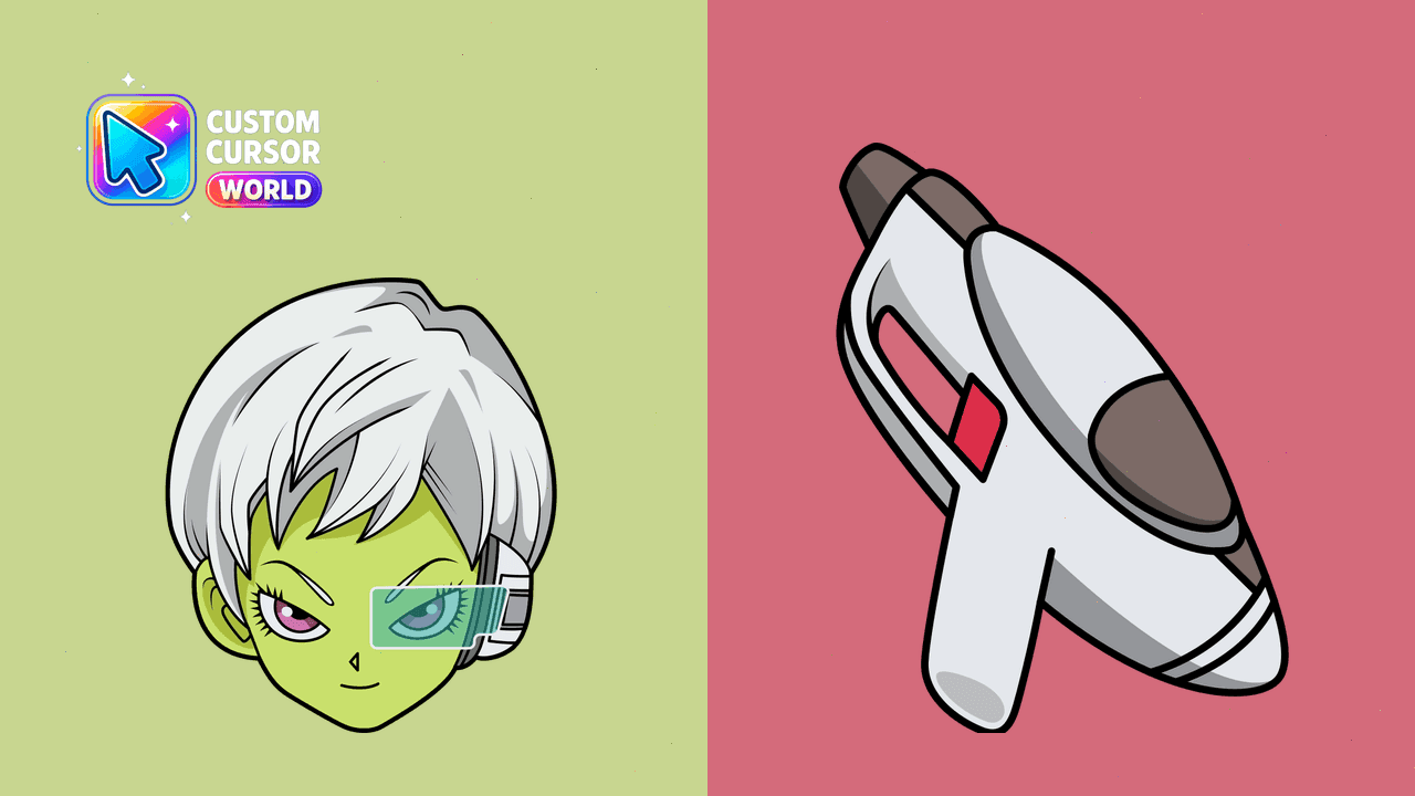 Прев'ю курсор-паку: Cheelai Custom Cursor Pack for Chrome & Edge