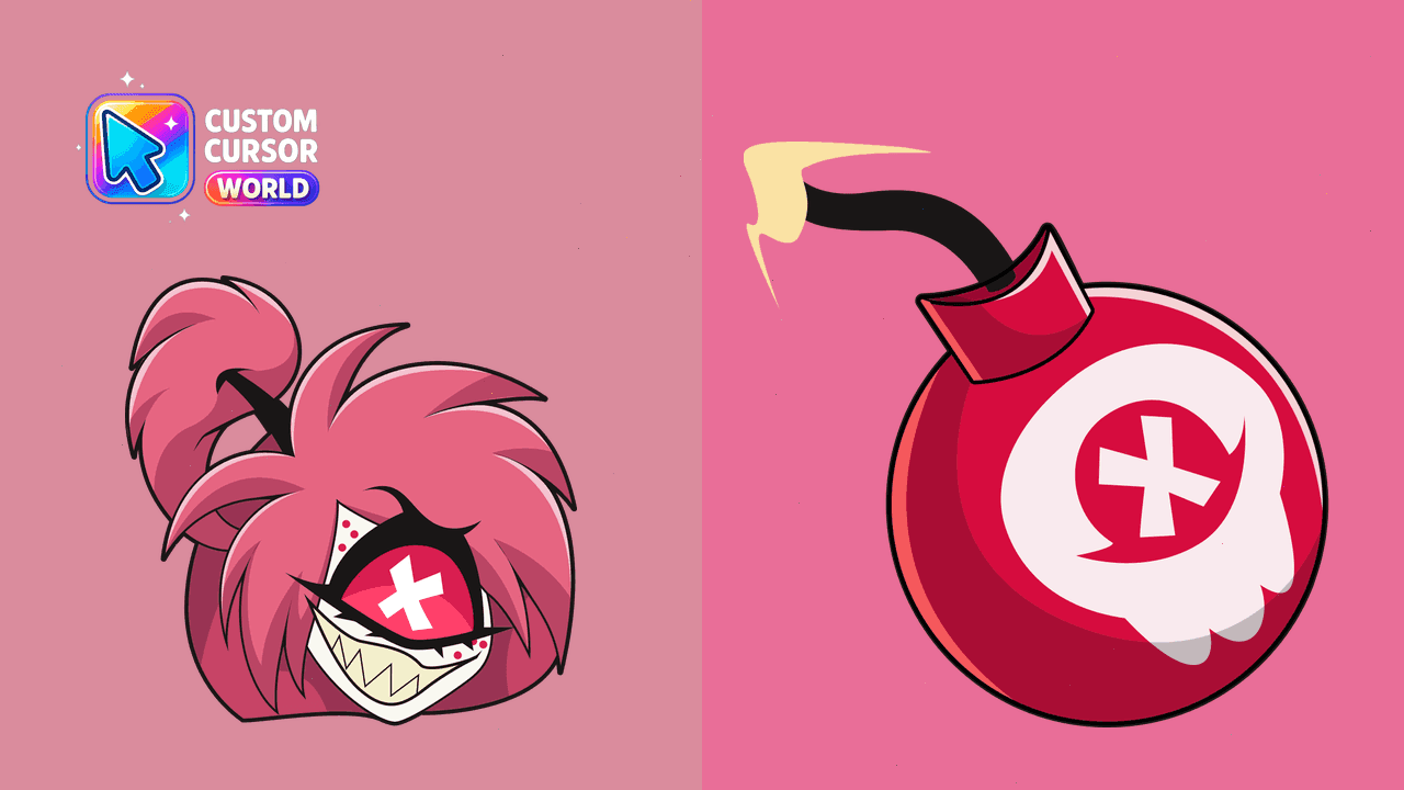 Прев'ю курсор-паку: Cherri Bomb Custom Cursor Pack for Chrome & Edge
