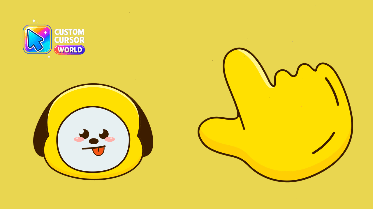 Прев'ю курсор-паку: ChummYellowHoodie Custom Cursor Pack
