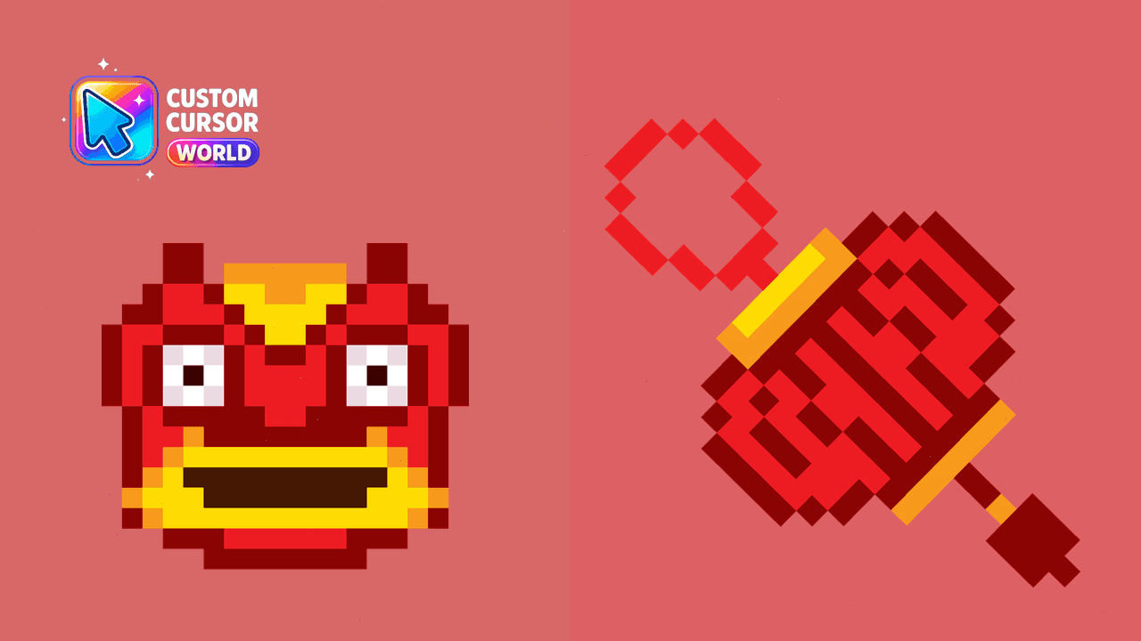 Прев'ю курсор-паку: Chinese Dragon Custom Cursor Pack