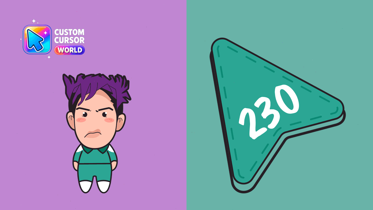 Прев'ю курсор-паку: Squid Game Custom Cursor Pack - Thanos (Choi Su-bong)