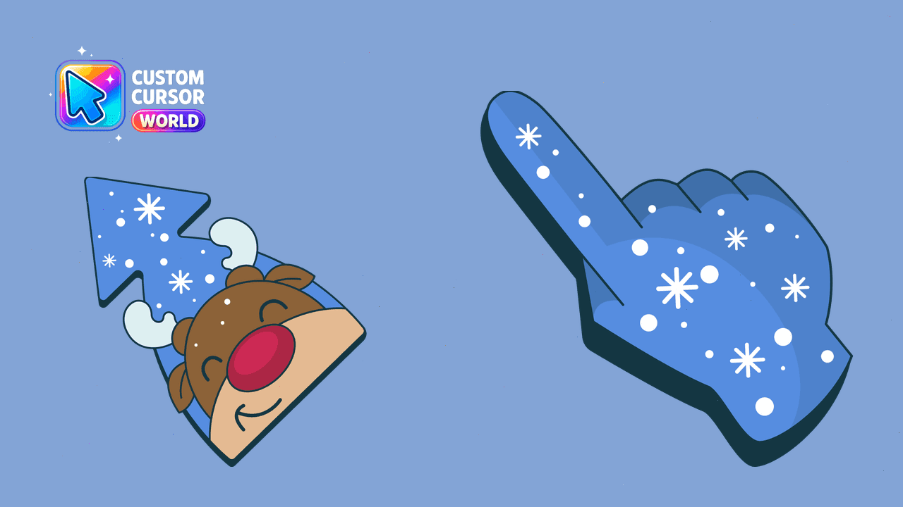 Прев'ю курсор-паку: New Year's Style Custom Cursor Pack