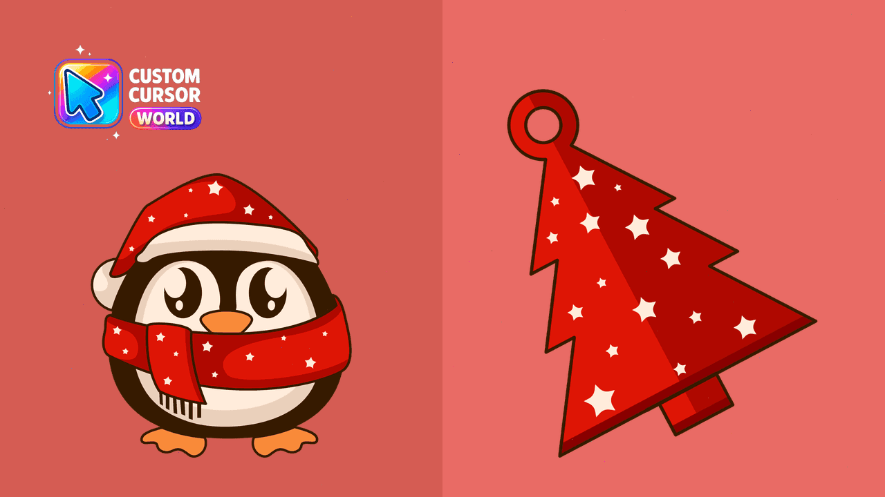 Прев'ю курсор-паку: Christmas Cursor Pack for Google Chrome and Microsoft Edge