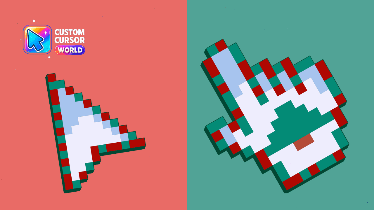 Прев'ю курсор-паку: Pixel-Perfect Christmas Cursor Pack
