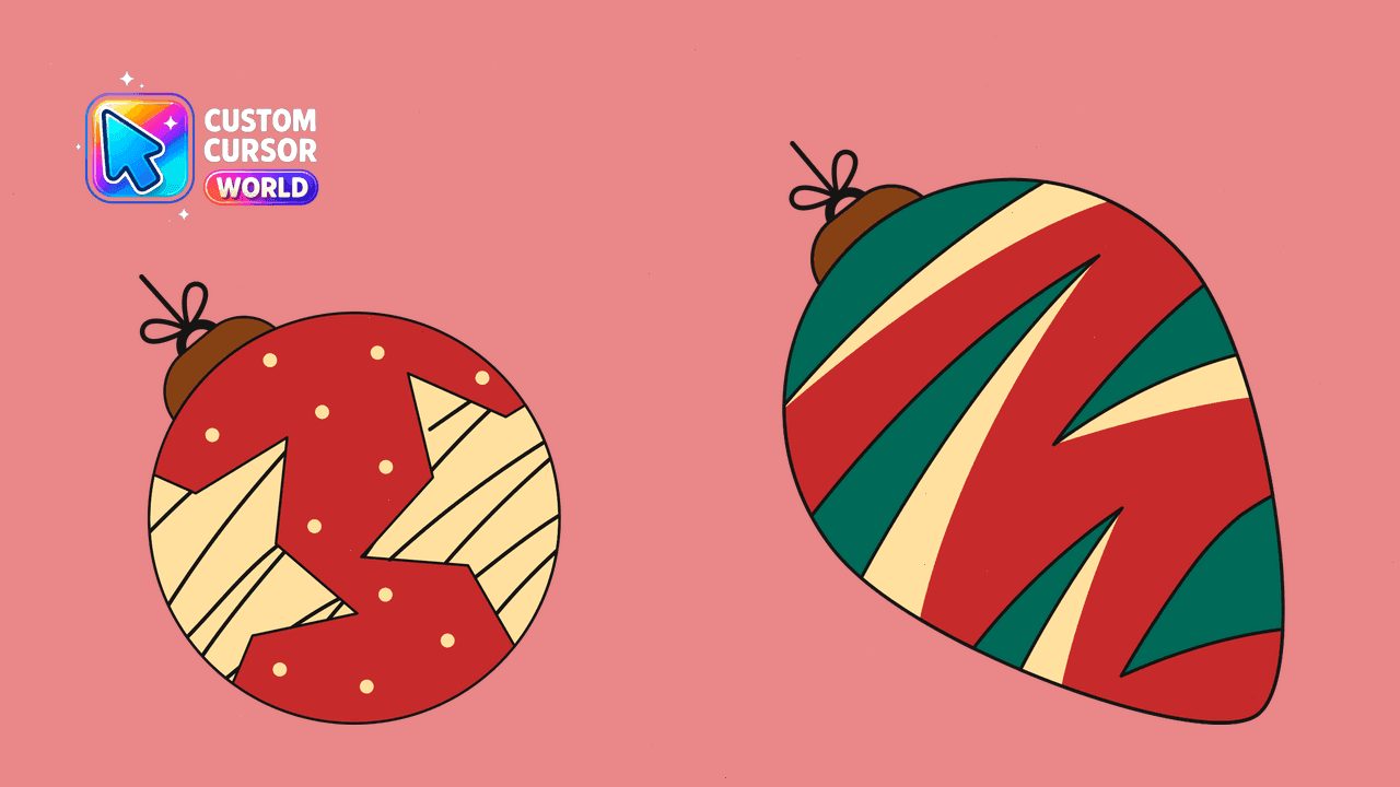 Прев'ю курсор-паку: Christmas Tree Cursor Pack
