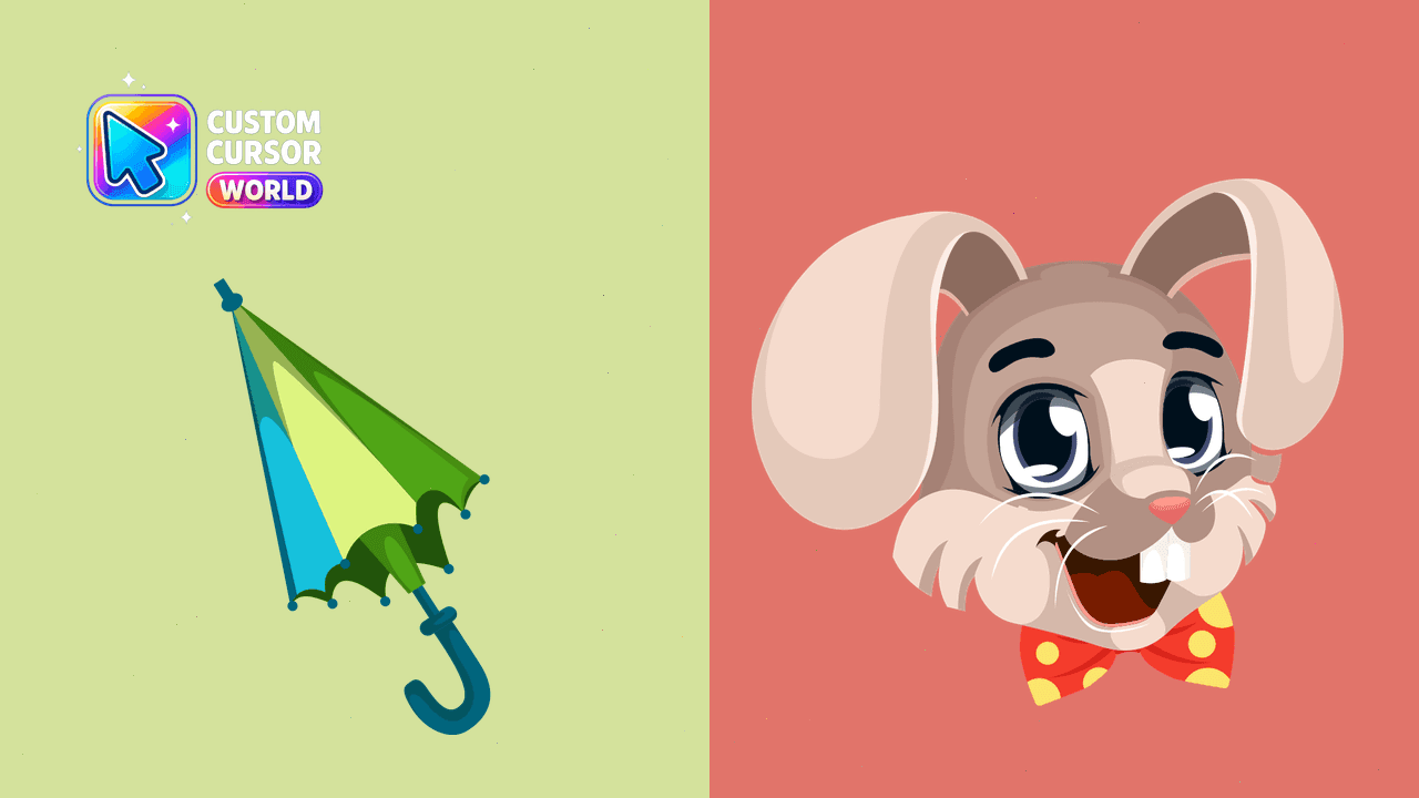 Прев'ю курсор-паку: Circus Bunny Custom Cursor Pack