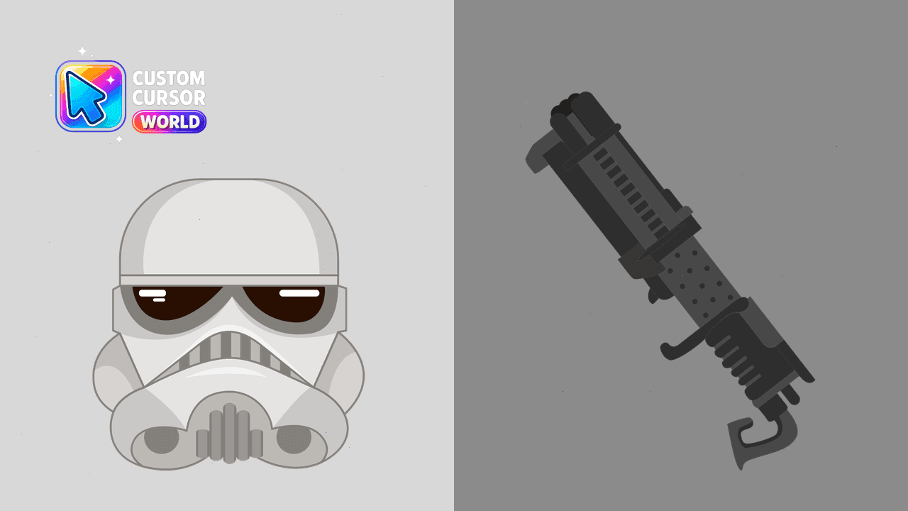 Прев'ю курсор-паку: Custom Clone Trooper Cursor Pack for Chrome