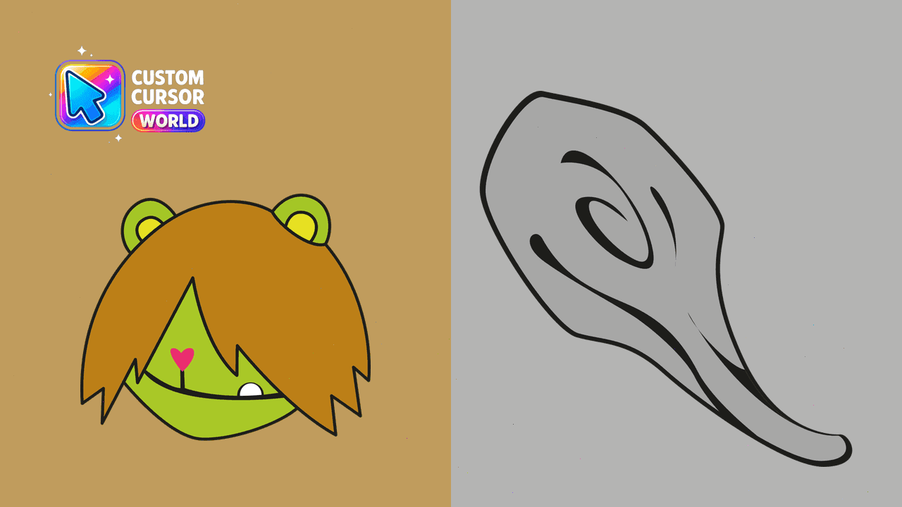 Прев'ю курсор-паку: Custom Cro-Marmot Cursor Pack for Chrome and Edge