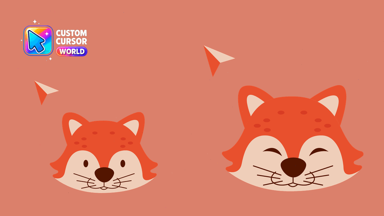 Прев'ю курсор-паку: Tricky Foxy Custom Cursor Pack